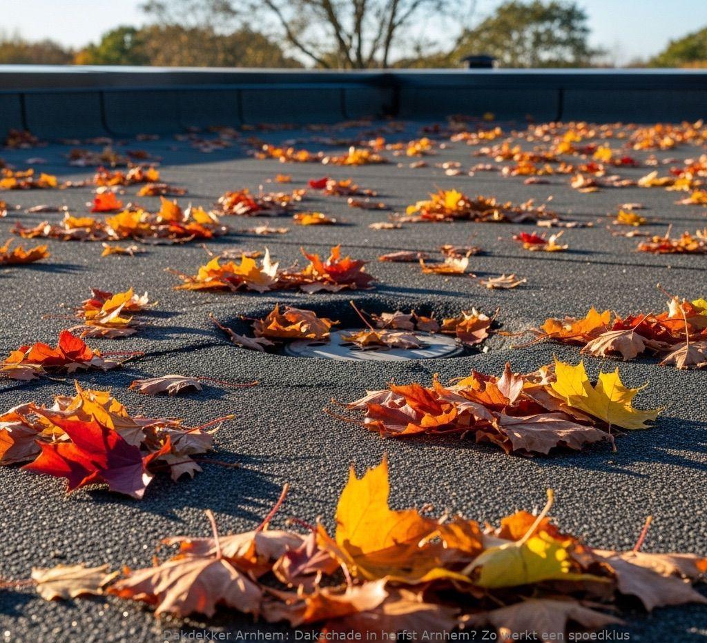 Dakschade In Herfst Arnhem